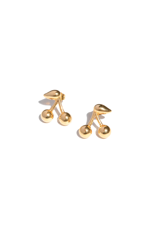 MON CHERI STUD EARRINGS - GOLD