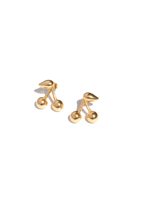 MON CHERI STUD EARRINGS - GOLD