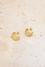 YVETTE HOOP EARRING - GOLD