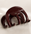 MATTEA HAIR CLAW-DEEP PLUM