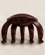 MATTEA HAIR CLAW-DEEP PLUM
