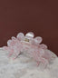 BUBBLE HAIR CLAW CLIP- PINK