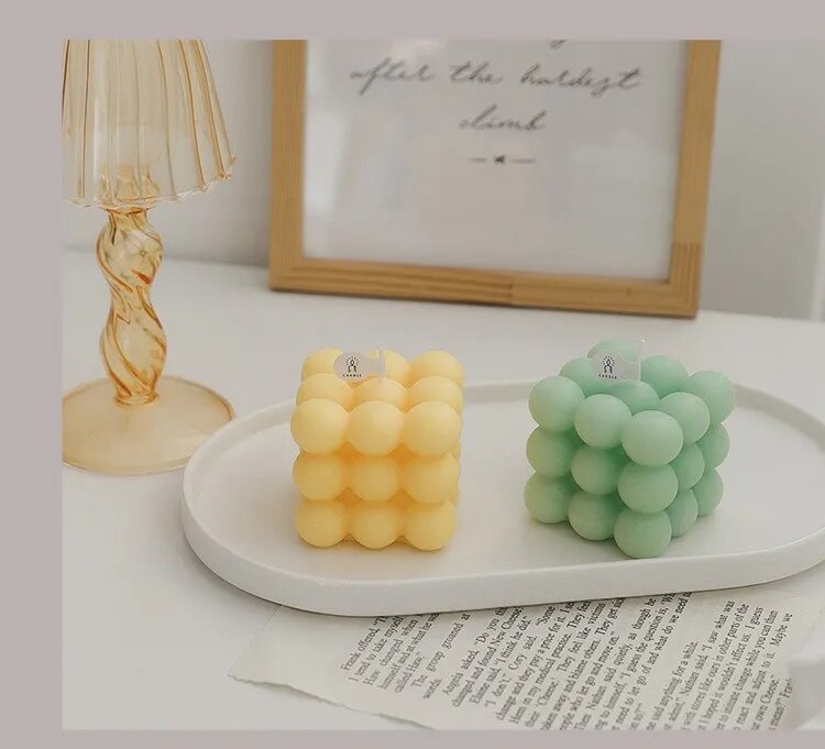 Bubble Candle - Green
