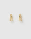 WINNIE GOLD HUGGIE EARRINGS-MINI