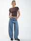 Zoe Top-Chocolate Plum