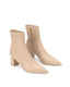 YANET ANKLE BOOT - NUDE STRETCH LEATHER