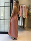 CHICAGO DRESS- ROSE STRIPE (PREORDER)