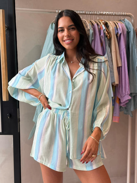 STRIPE SEASIDE SHIRT