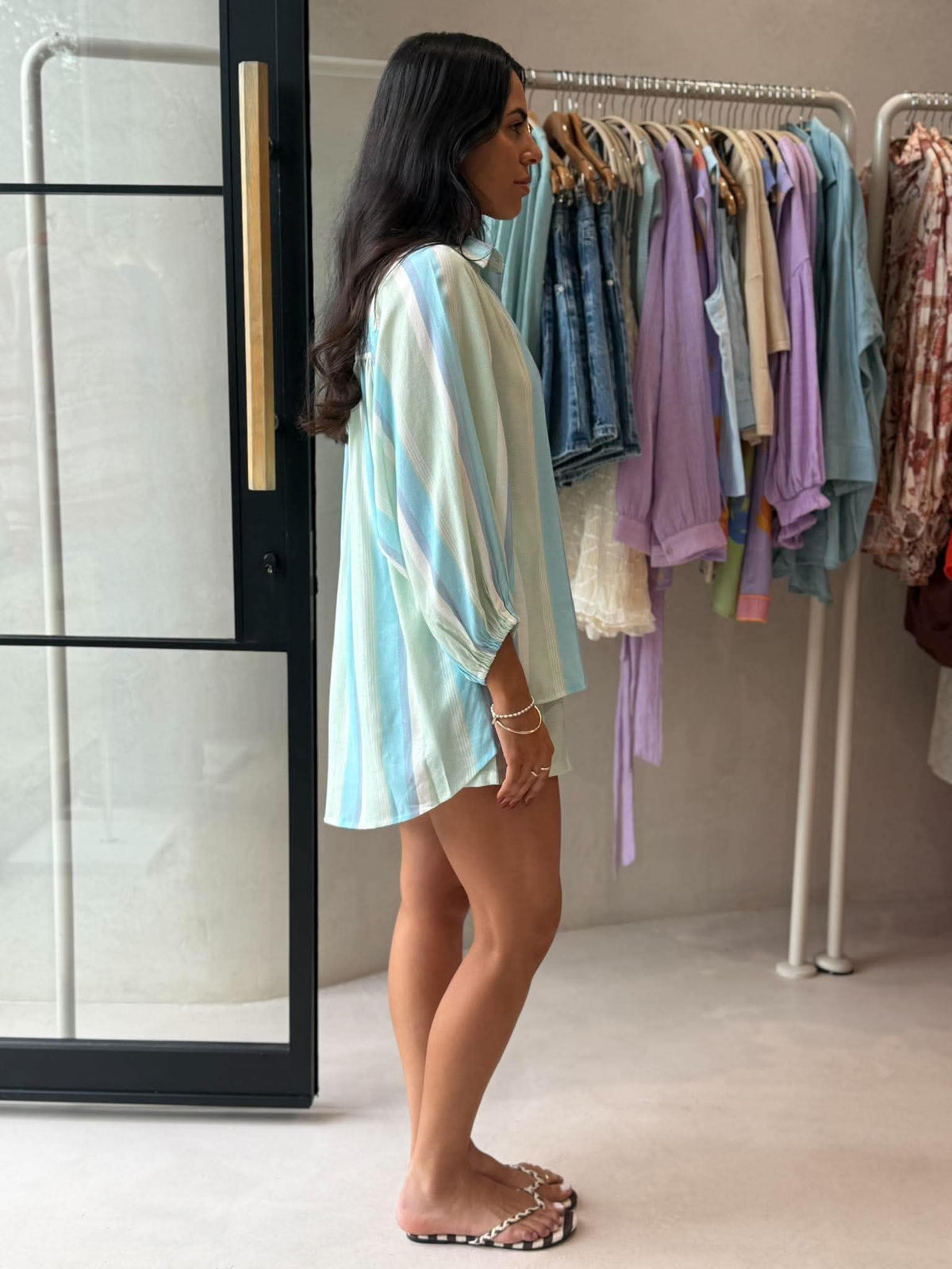 STRIPE SEASIDE SHIRT