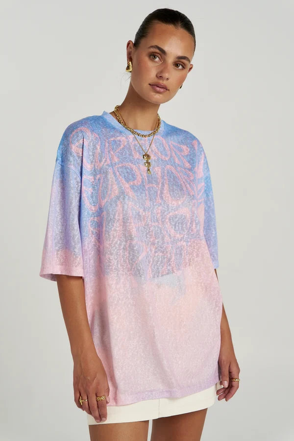 SUMMI SUMMI EUPHORIA TEE- PASTEL