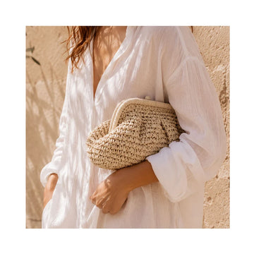 ELODY CLUTCH- IVORY