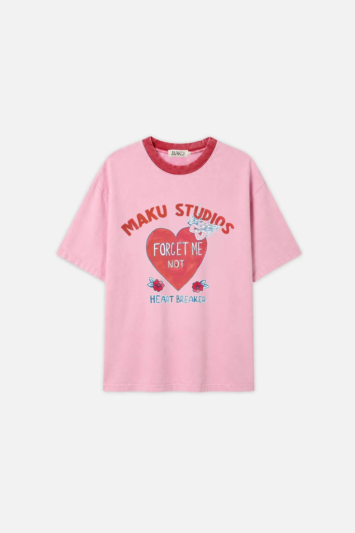 HEARTBREAKER OVERSIZED TEE- MAKU