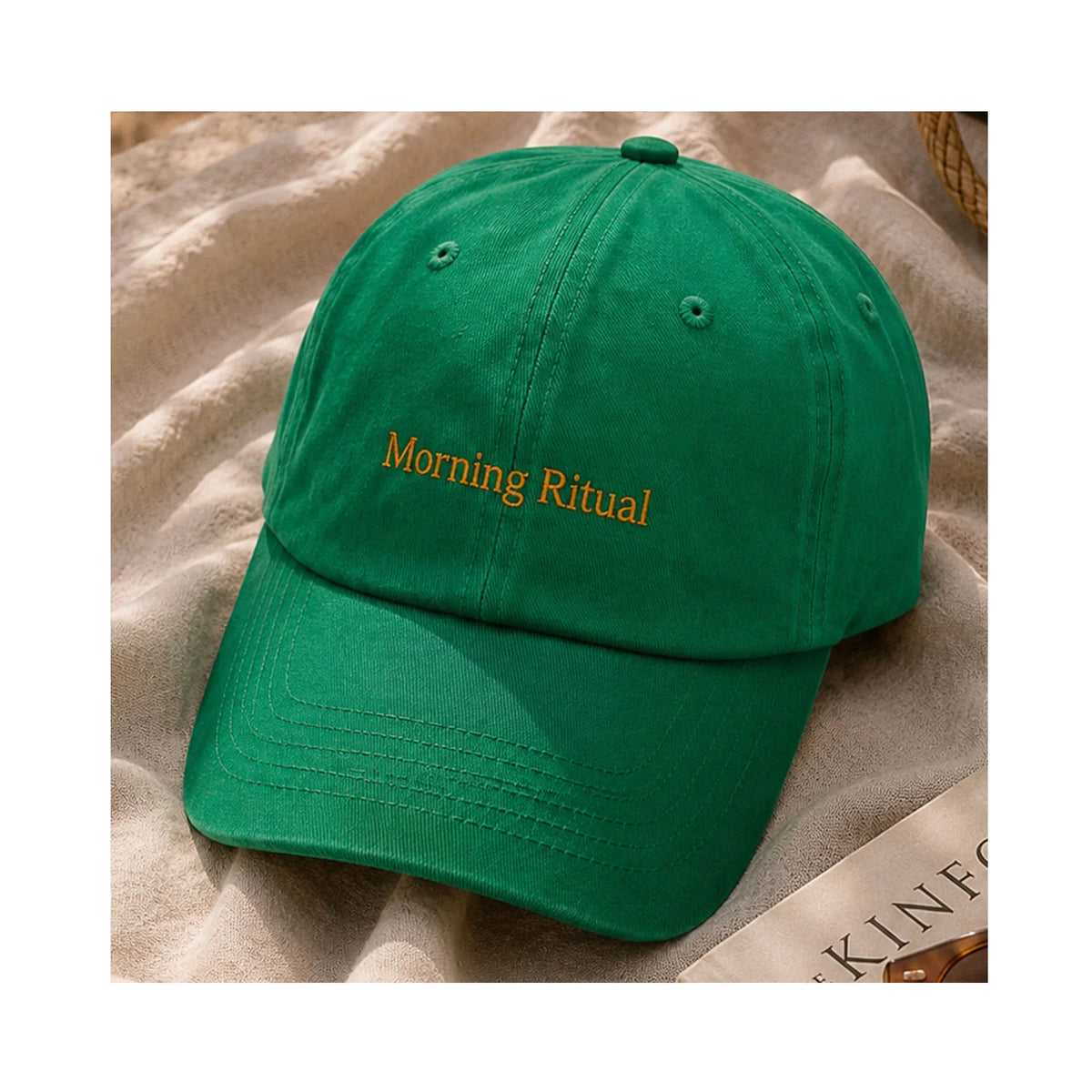 MORNING RITUAL CAP - BOTTLE GREEN