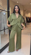 LEANDRA PANT- OLIVE