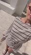 LELANI MINI DRESS- CABANA STRIPE