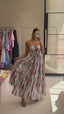 LILO MAXI DRESS- COASTAL SWIRL