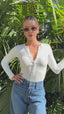 LARA BODYSUIT - WHITE