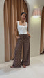 GLIDER PANT- CHOC VANILLA