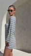 LELANI MINI DRESS- NAUTIC STRIPE