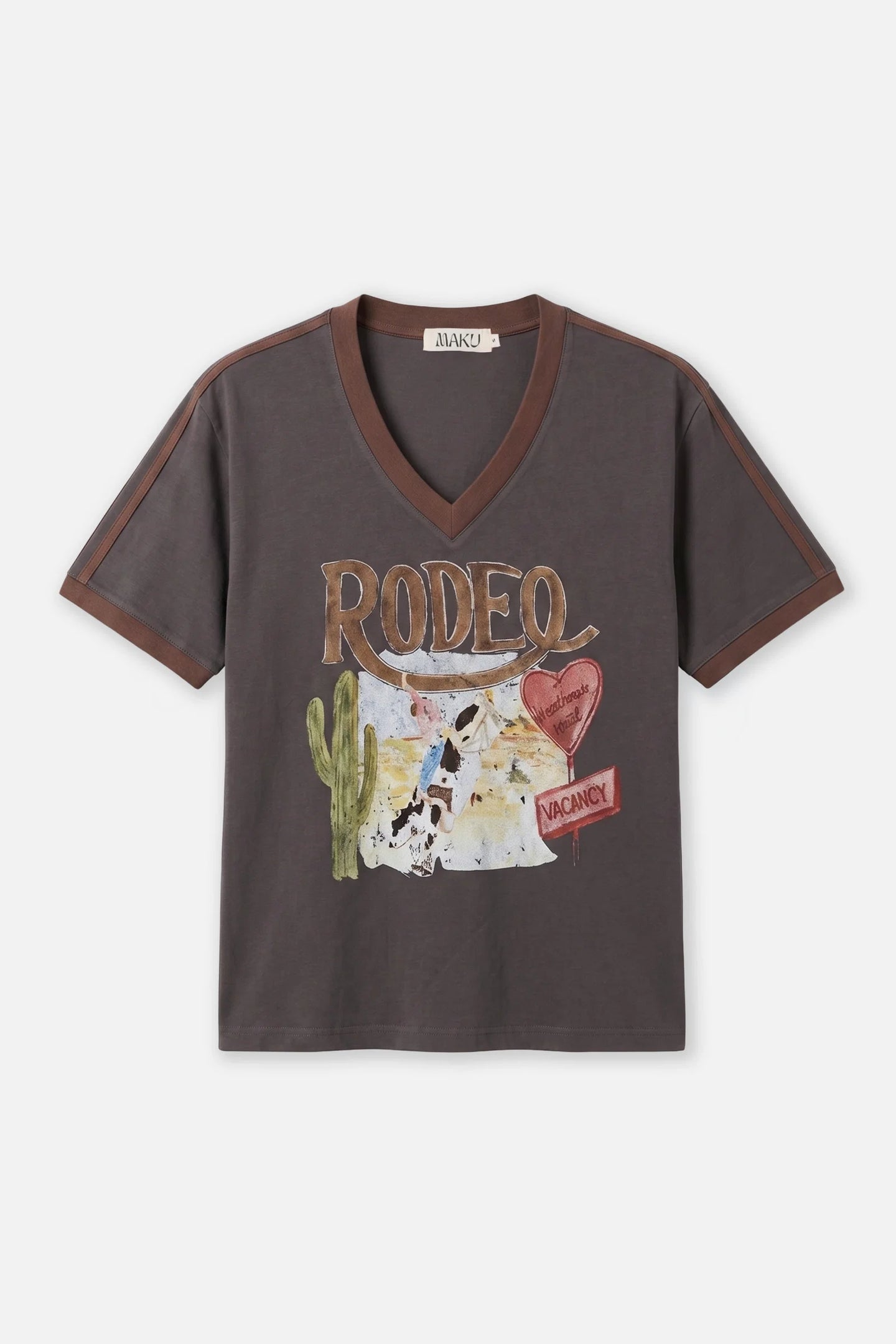 RODEO V NECK TEE