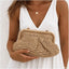 ELODY CLUTCH- TAN