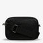 PLUNDER BAG WITH WEBBED STRAP - BLACK BUBBLE